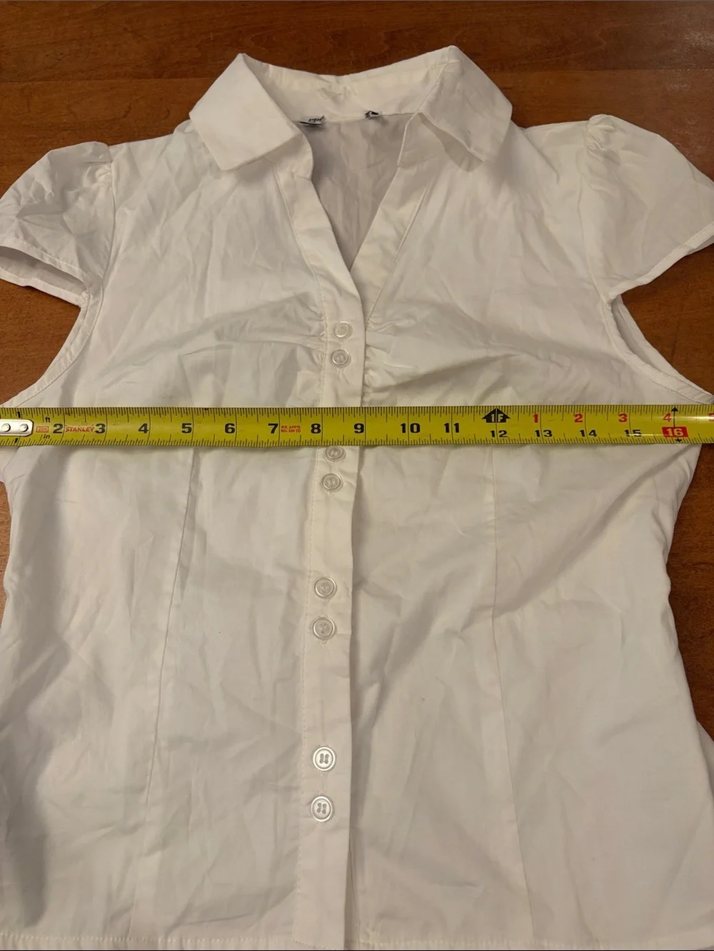White Button-Up Arianwyn Blouse by Princess Polly. - Picture 4 of 9